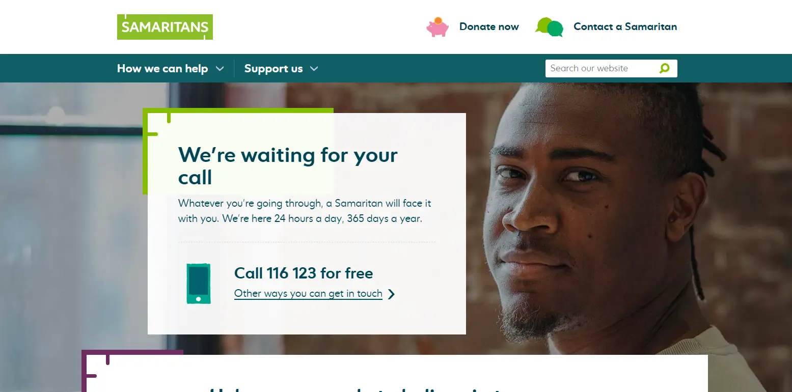 Google Ad Grants UK and Samaritans work together