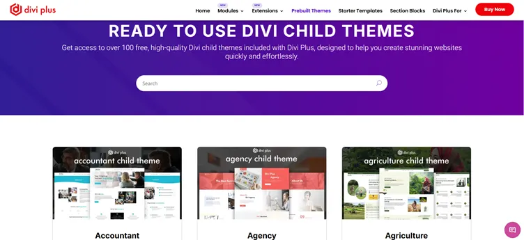 Child Themes by Divi Plus