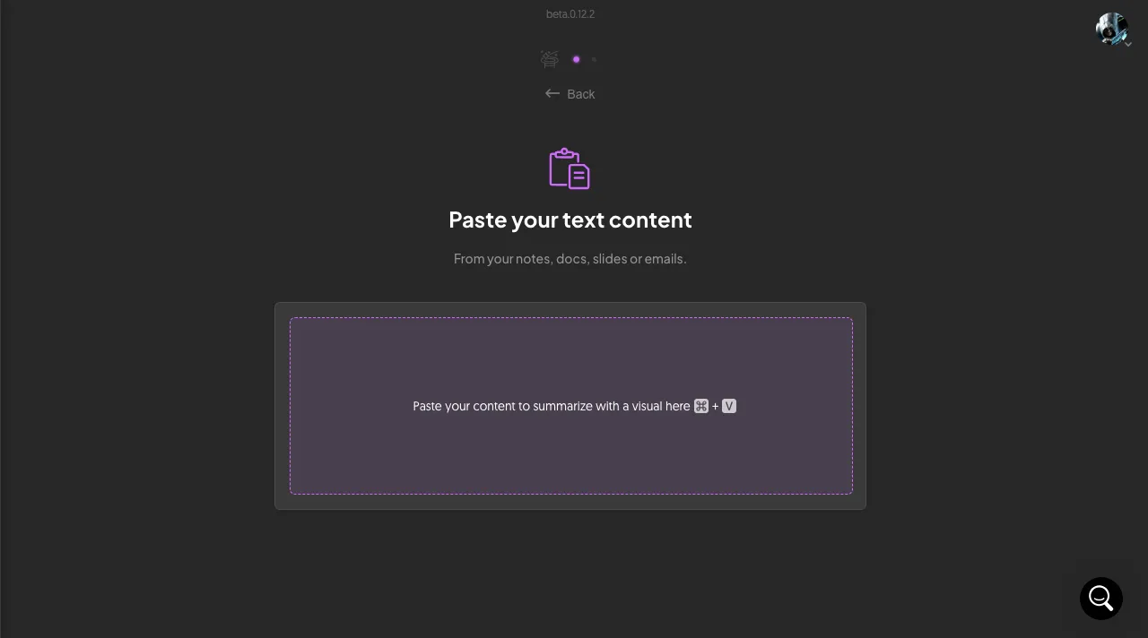 Napkin AI content option.
