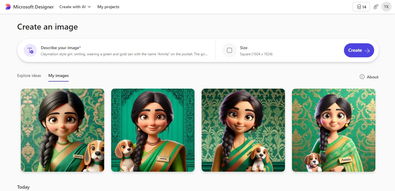 Character created using Microsoft Designer AI.