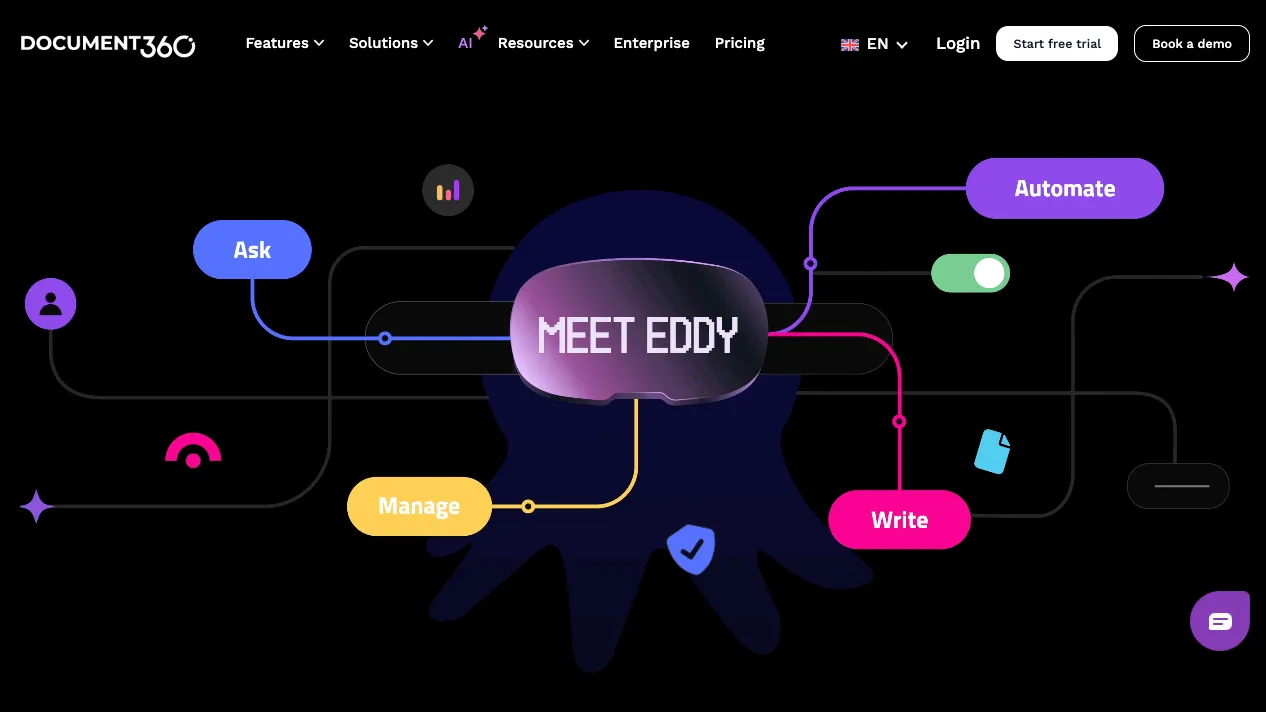 Eddy AI by Document360.