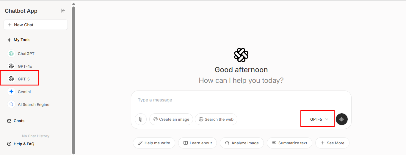 GPT-5 Login Page