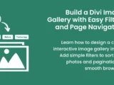 An easy guide on creating Divi image gallery.