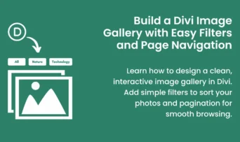 An easy guide on creating Divi image gallery.
