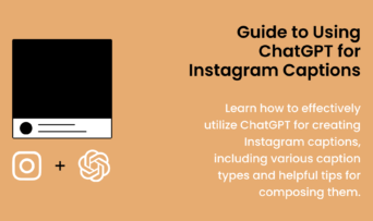 A guide on using ChatGPT for Instagram captions