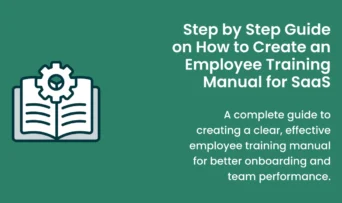 A comprehensive guide to create an employee training manual