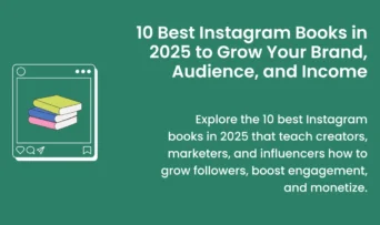 A complete of list of best Instagram books.