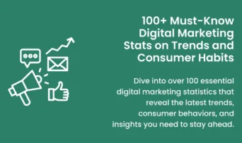 A list of digital marketing statistics