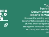 List of technical documentation services providers.